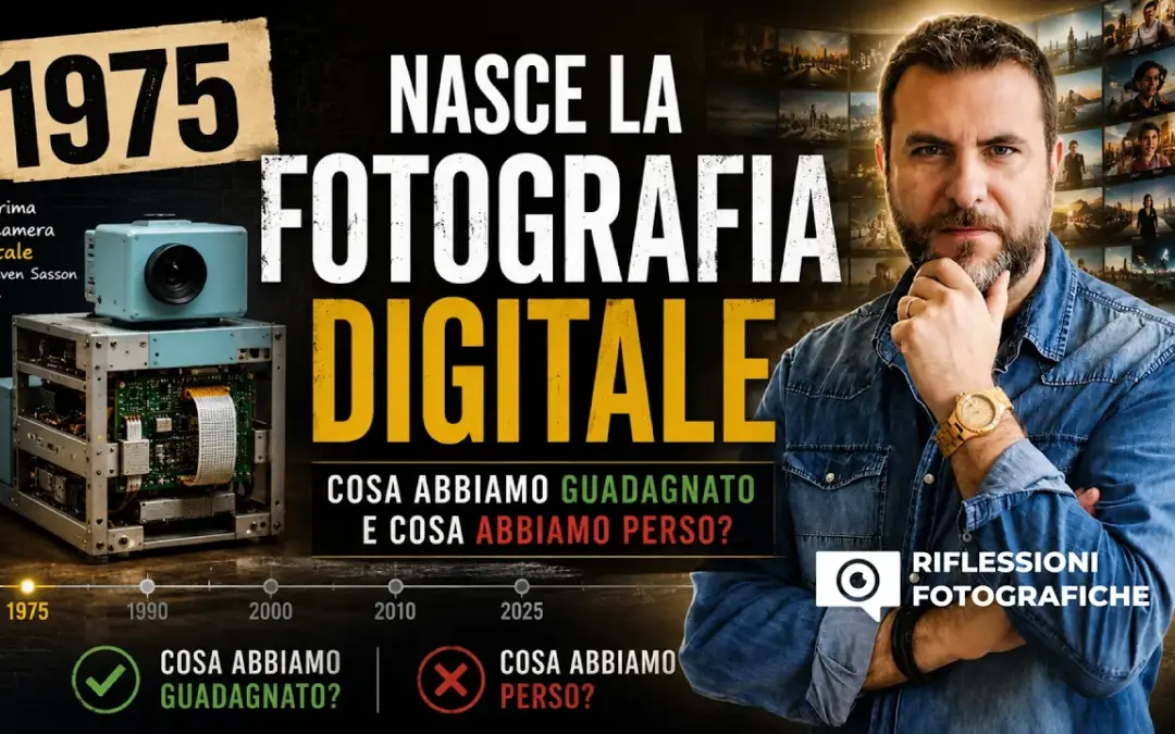 🥇 1975: nasce la fotografia digitale. Cosa abbiamo guadagnato e cosa abbiamo perso?