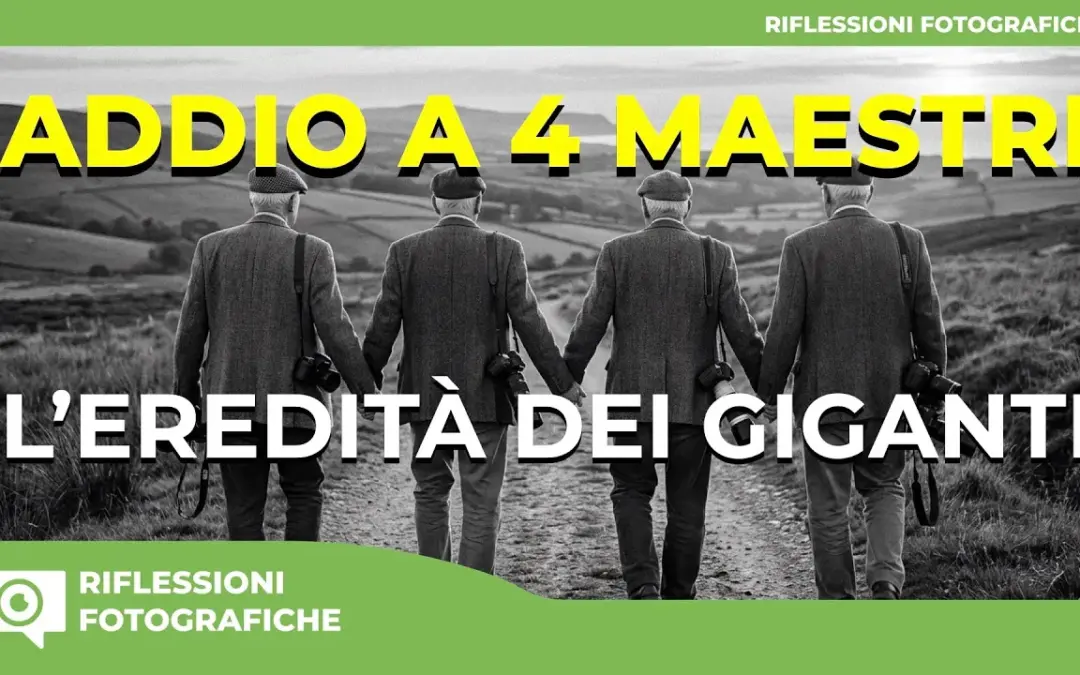 Addio a Salgado, Berengo Gardin, Jodice e Parr: 4 Giganti che hanno fatto la storia della fotografia