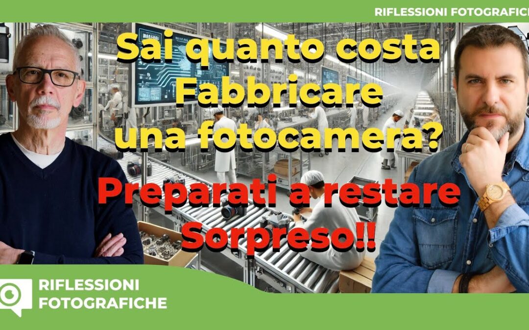 SAI QUANTO COSTA FABBRICARE UNA FOTOCAMERA DIGITALE ? PREPARATI A RESTARE SORPRESO !!