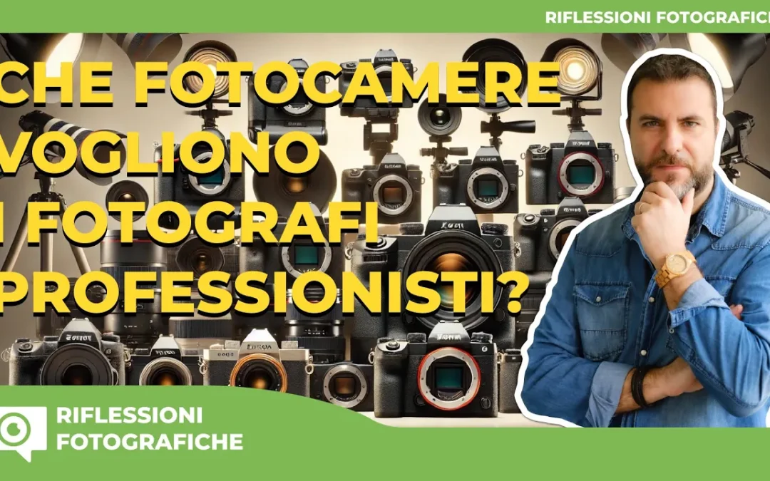 Che fotocamere vogliono i fotografi professionisti? Perché esistono così tante fotocamere diverse?