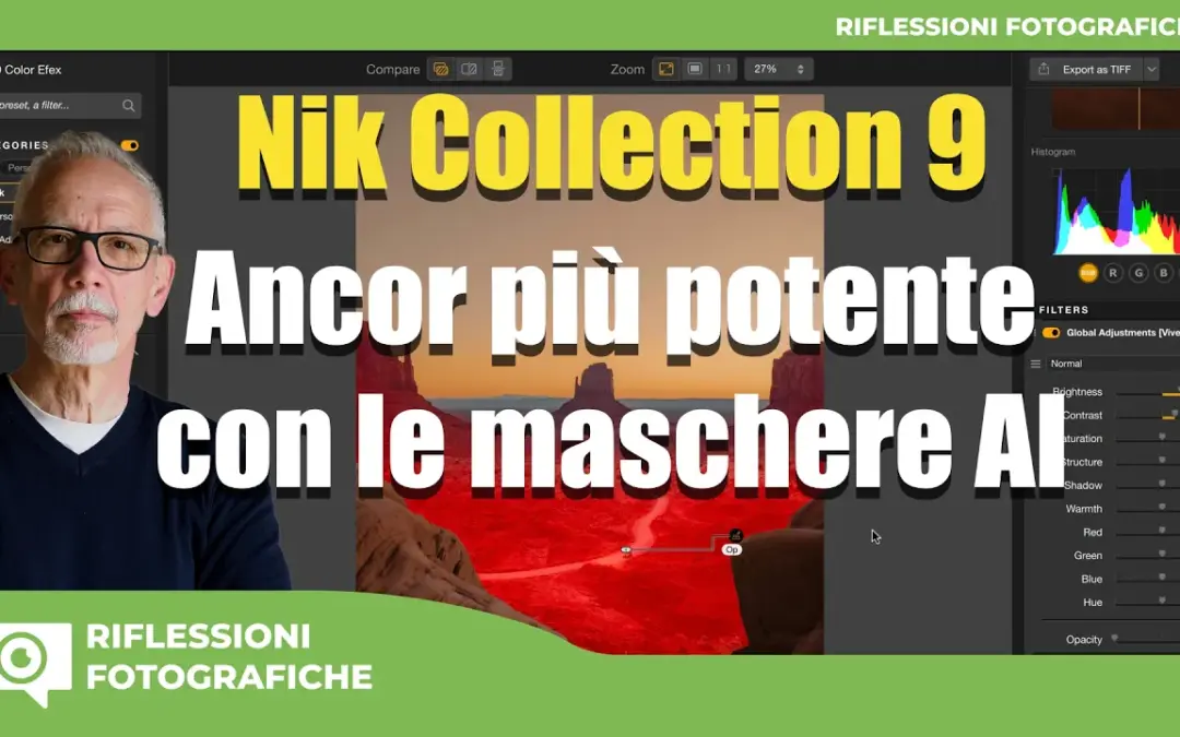Nik collection 9 – con le maschere AI è ancora più potente!